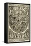 Facsimile of the of Rosarium Celestis Curie Et Patrie Triumphantis. by Jakob Locher (1471-1528). Ge-null-Framed Stretched Canvas