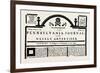 Facsimile of the Pennsylvania Journal on the Stamp Act. American Historical and Literary Curiositie-null-Framed Giclee Print