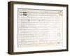 Facsimile of the Score of "Ballade Number 2 in F"-Frederic Chopin-Framed Giclee Print