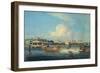 Factories at Canton, from the Harbour, China, 1850-null-Framed Giclee Print