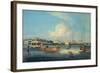 Factories at Canton, from the Harbour, China, 1850-null-Framed Giclee Print