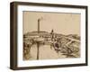 Factory and Laundresses at La Roubine Du Roi-Vincent van Gogh-Framed Giclee Print