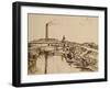 Factory and Laundresses at La Roubine Du Roi-Vincent van Gogh-Framed Giclee Print