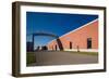 Factory building design by Alvaro Siza, Vitra Design Museum, Weil am Rhein, Baden-Wurttemberg, G...-null-Framed Photographic Print