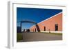 Factory building design by Alvaro Siza, Vitra Design Museum, Weil am Rhein, Baden-Wurttemberg, G...-null-Framed Photographic Print