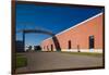 Factory building design by Alvaro Siza, Vitra Design Museum, Weil am Rhein, Baden-Wurttemberg, G...-null-Framed Photographic Print