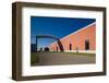 Factory building design by Alvaro Siza, Vitra Design Museum, Weil am Rhein, Baden-Wurttemberg, G...-null-Framed Photographic Print