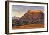 Factory Butte, the Henry Mountains, Upper Blue Hills Near Hanksville, Utah, USA-Chuck Haney-Framed Photographic Print