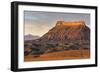 Factory Butte, the Henry Mountains, Upper Blue Hills Near Hanksville, Utah, USA-Chuck Haney-Framed Photographic Print