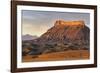 Factory Butte, the Henry Mountains, Upper Blue Hills Near Hanksville, Utah, USA-Chuck Haney-Framed Photographic Print