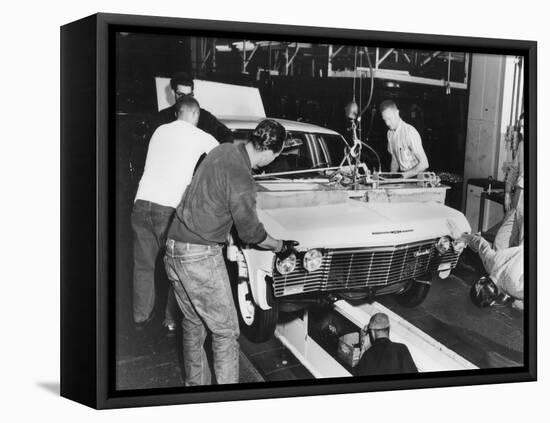 Factory: Chevrolet, 1960s-null-Framed Stretched Canvas