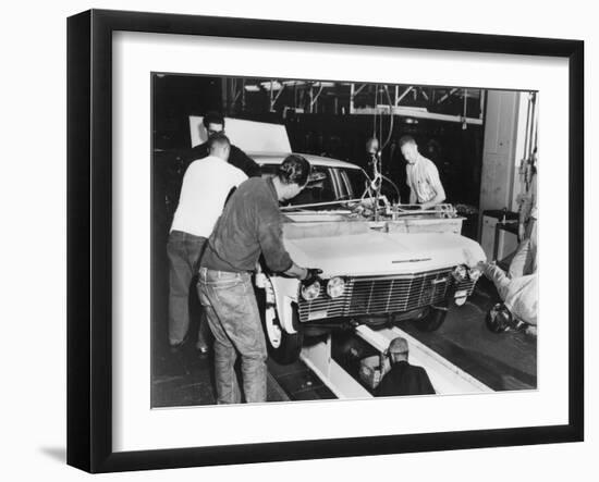 Factory: Chevrolet, 1960s-null-Framed Giclee Print