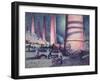 Factory Chimneys, 1896-Maximilien Luce-Framed Giclee Print