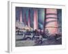 Factory Chimneys, 1896-Maximilien Luce-Framed Giclee Print