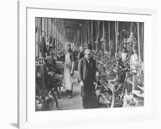 Factory Interior-null-Framed Photographic Print