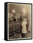 Factory of Lowden Canning Company-Lewis Wickes Hine-Framed Stretched Canvas