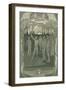 Factory workers stand strong united, 1900-Jan van der Vaardt-Framed Giclee Print