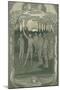 Factory workers stand strong united, 1900-Jan van der Vaardt-Mounted Giclee Print