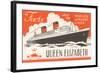 Facts about the Queen Elizabeth-null-Framed Art Print