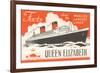 Facts about the Queen Elizabeth-null-Framed Art Print