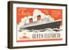 Facts about the Queen Elizabeth-null-Framed Art Print