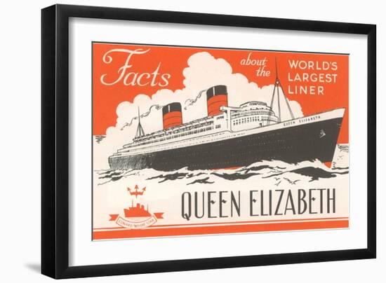 Facts about the Queen Elizabeth-null-Framed Art Print