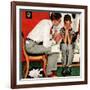 "Facts of Life", July 14,1951-Norman Rockwell-Framed Giclee Print