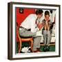 "Facts of Life", July 14,1951-Norman Rockwell-Framed Giclee Print