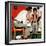 "Facts of Life", July 14,1951-Norman Rockwell-Framed Giclee Print