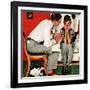 "Facts of Life", July 14,1951-Norman Rockwell-Framed Giclee Print