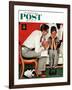 "Facts of Life" Saturday Evening Post Cover, July 14,1951-Norman Rockwell-Framed Giclee Print