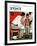 "Facts of Life" Saturday Evening Post Cover, July 14,1951-Norman Rockwell-Framed Giclee Print