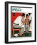 "Facts of Life" Saturday Evening Post Cover, July 14,1951-Norman Rockwell-Framed Giclee Print