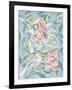 Faded Camellias I-Laura Marr-Framed Art Print
