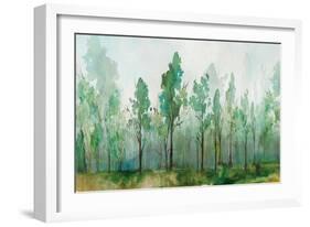 Faded Green-Isabelle Z-Framed Art Print