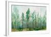 Faded Green-Isabelle Z-Framed Art Print