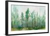 Faded Green-Isabelle Z-Framed Art Print