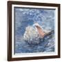 Faded into the Shore II-Walt Johnson-Framed Art Print