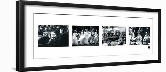 Fades Of Queen Elizabeth II's Life I-British Pathe-Framed Giclee Print