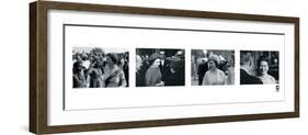 Fades Of Queen Elizabeth II's Life II-British Pathe-Framed Giclee Print