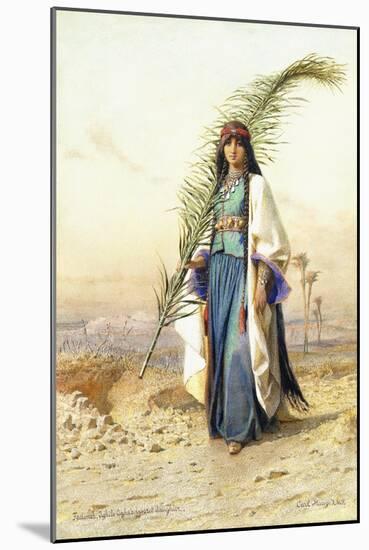 Fadimeh, The Daughter of Aghile Agha-Carl Haag-Mounted Giclee Print