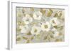 Fading Spring Gray and Gold-Albena Hristova-Framed Art Print