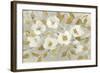 Fading Spring Gray and Gold-Albena Hristova-Framed Art Print