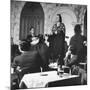 "Fado" Singer and a Guitarist Entertaining the Audience in the Lisbon Nightclub-Bernard Hoffman-Mounted Photographic Print