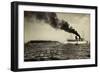 Fährschiff Roland Vor Helgoland, Wasserblick Z Insel-null-Framed Giclee Print