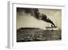 Fährschiff Roland Vor Helgoland, Wasserblick Z Insel-null-Framed Giclee Print