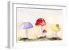 Faerie Mushrooms II-Alicia Ludwig-Framed Art Print