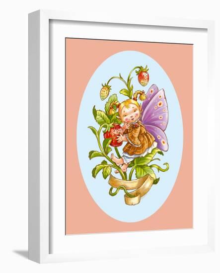 Faerie Sweet Tooth-Olga Kovaleva-Framed Giclee Print