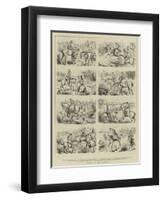 Fagging in the Holidays-null-Framed Giclee Print