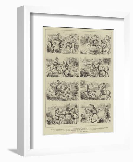 Fagging in the Holidays-null-Framed Giclee Print